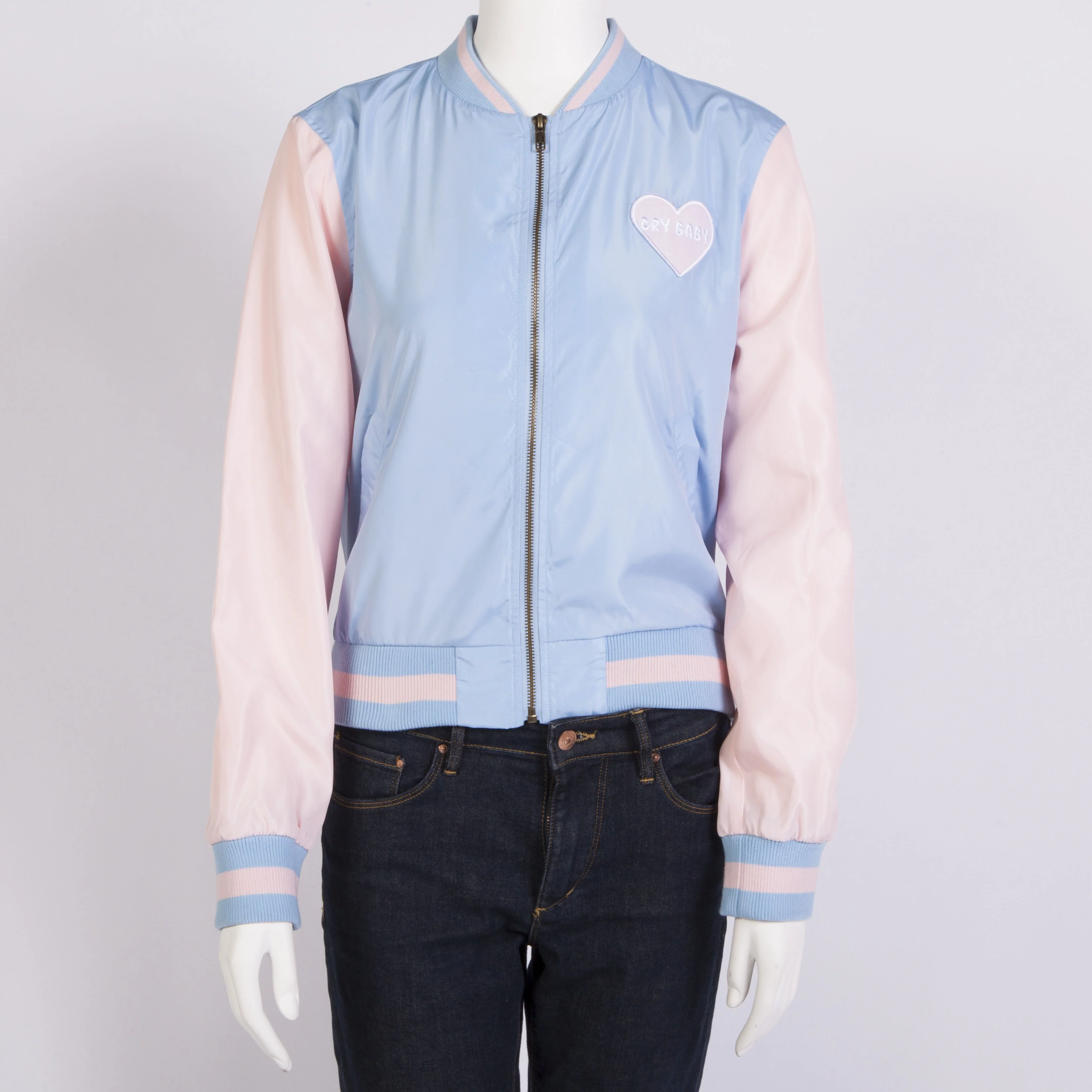 Crybaby Portrait Bomber Jacket - Image 3