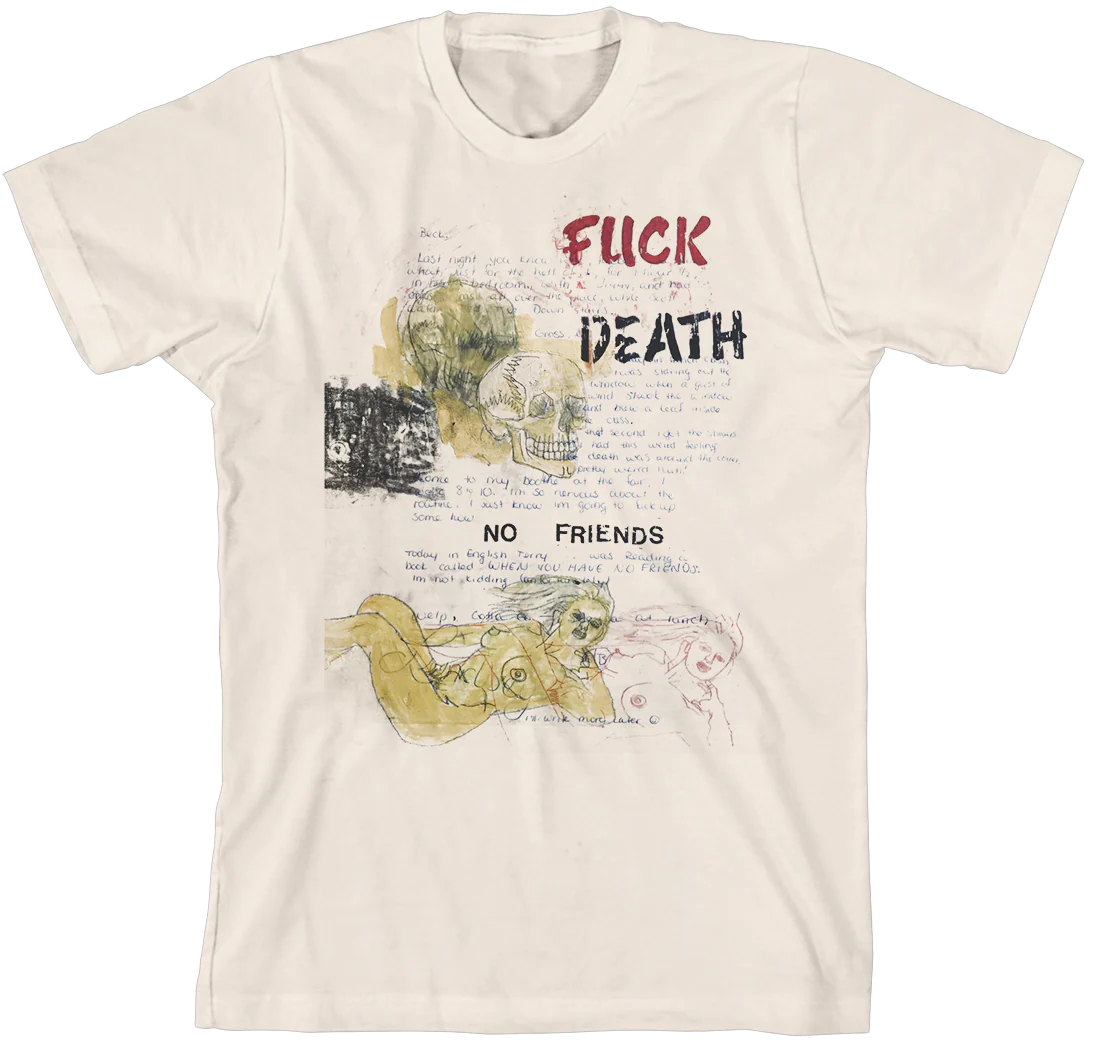 Fuck Death No Friends T-shirt