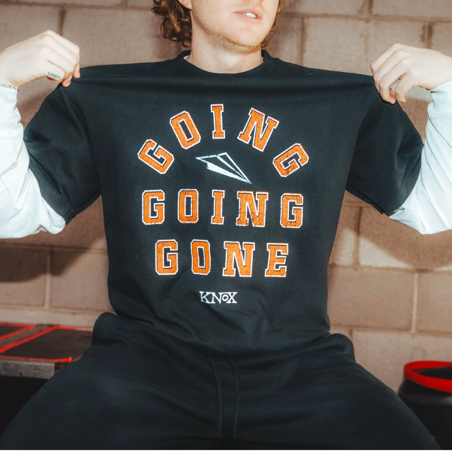 Going Going Gone 2 in 1 Long Sleeve T-Shirt - Image 3