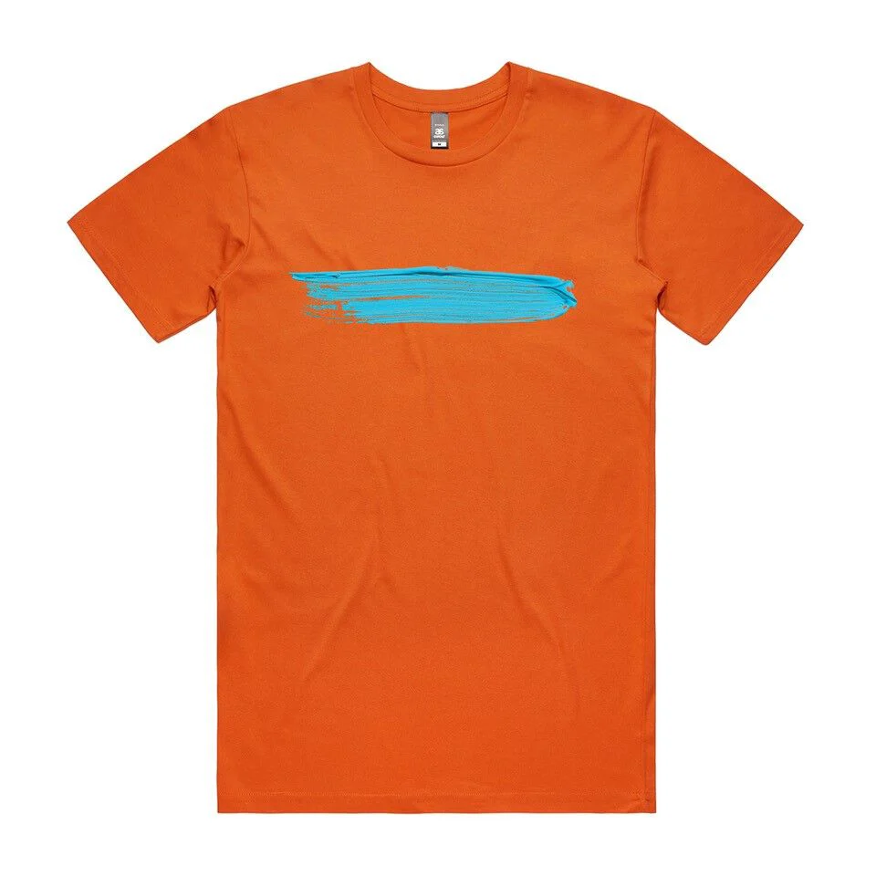 Instant History Orange T-Shirt - Image 3