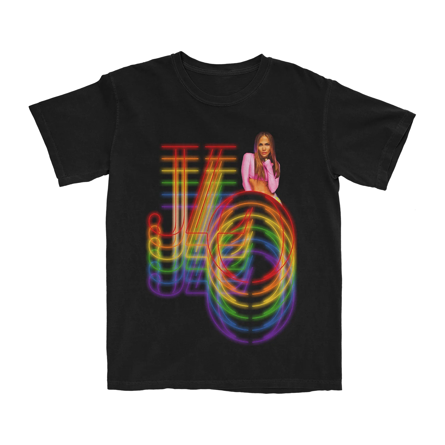 JLO Rainbow Repeat T-Shirt
