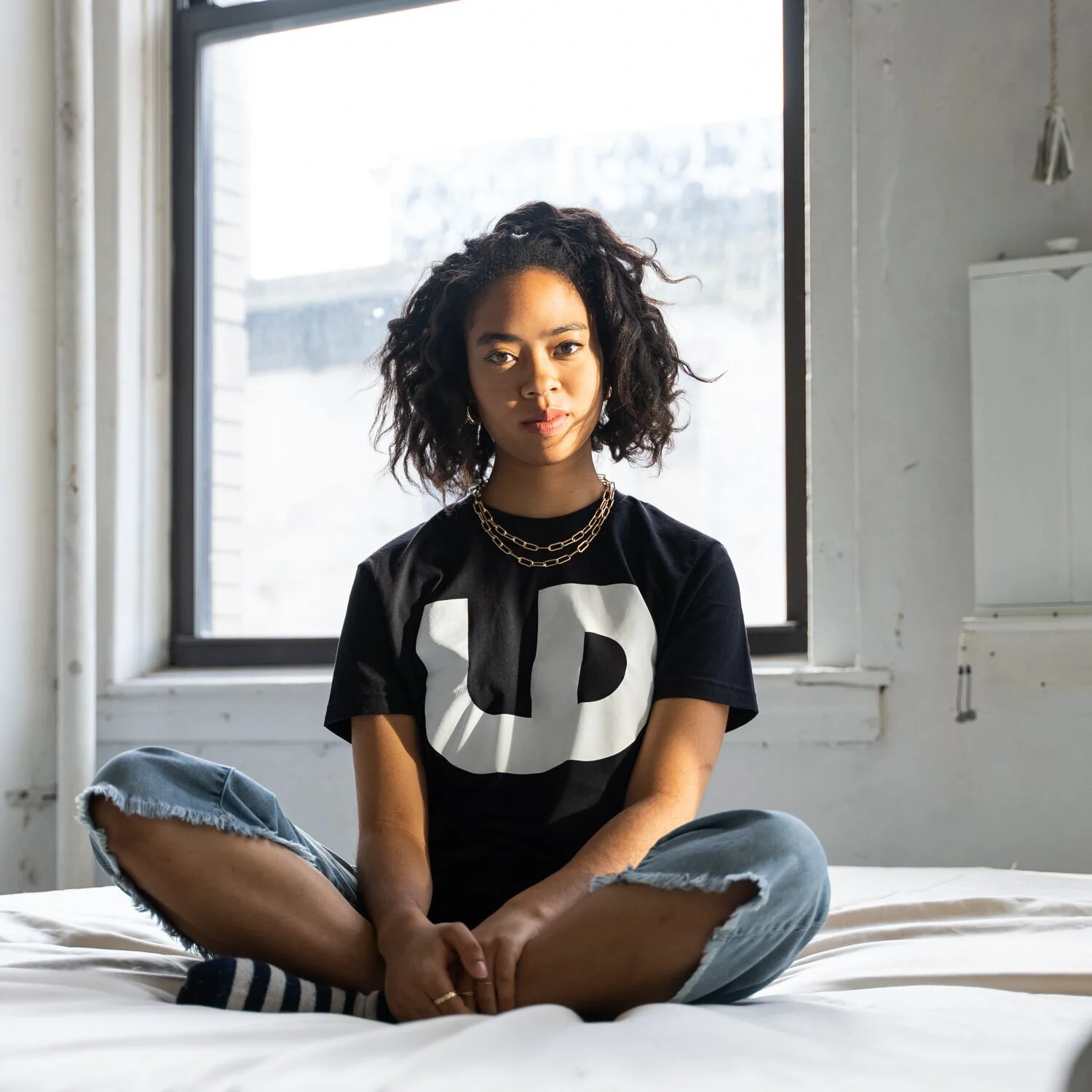 LD Logo Black T-Shirt - Image 3