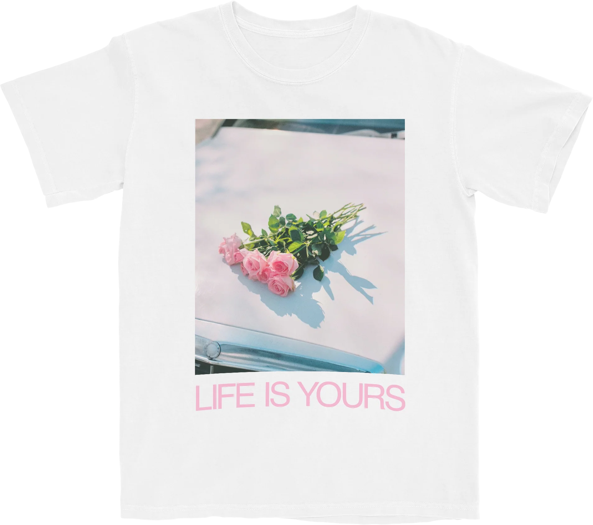 LIFE IS YOURS T-shirt White