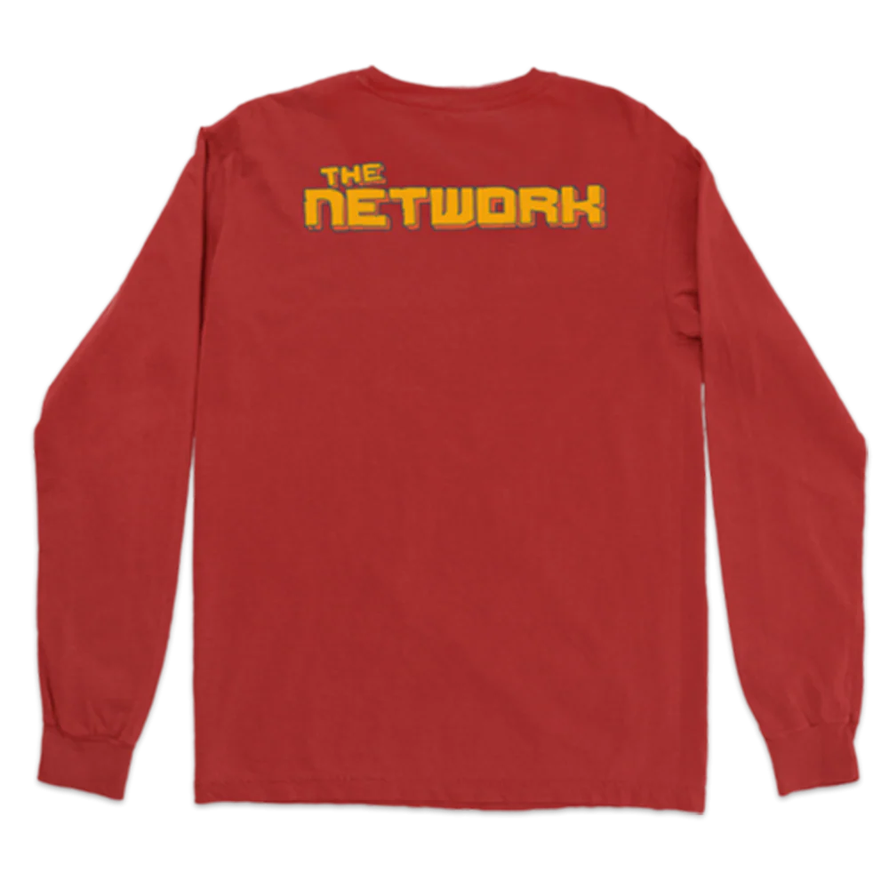 Money Money 2020 Long Sleeve Red T-Shirt - Image 3
