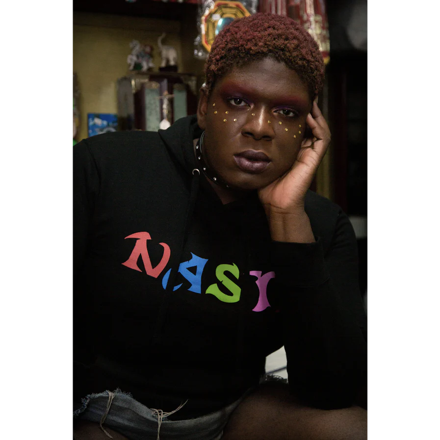 Nasty Mob Cropped Hoodie - Image 4