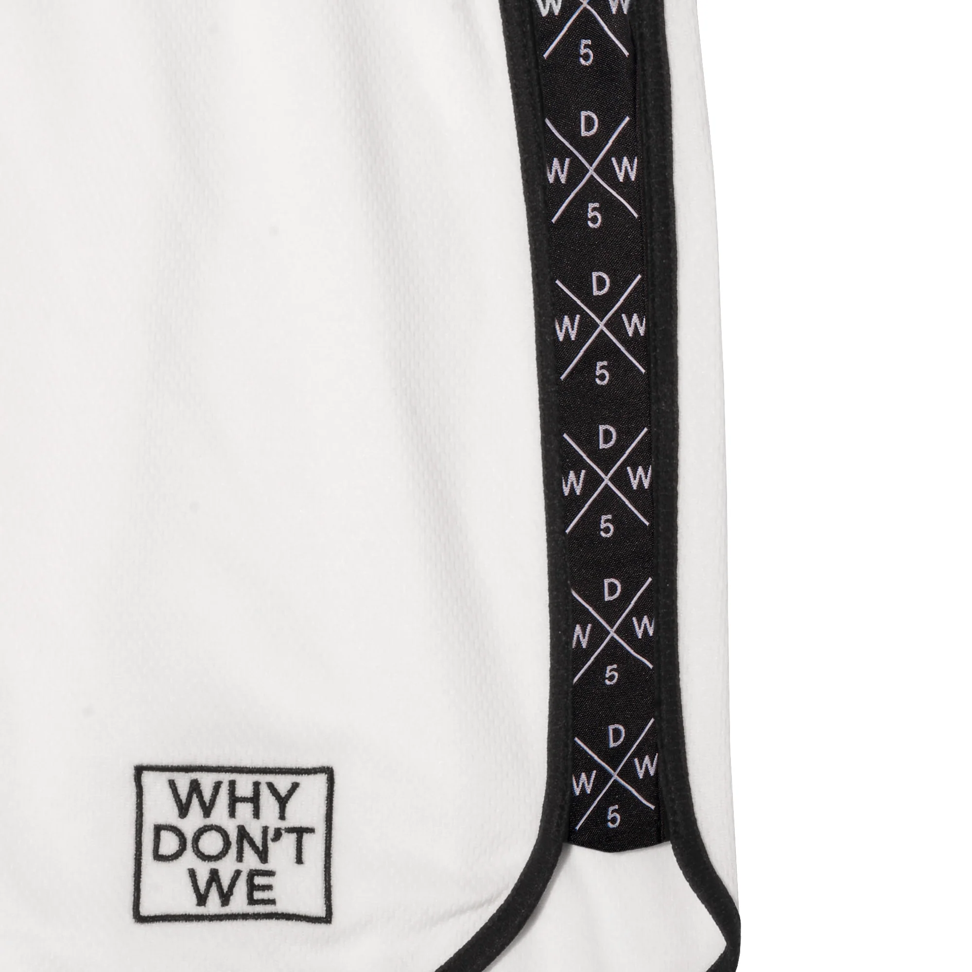Panel Shorts (White) - Image 2