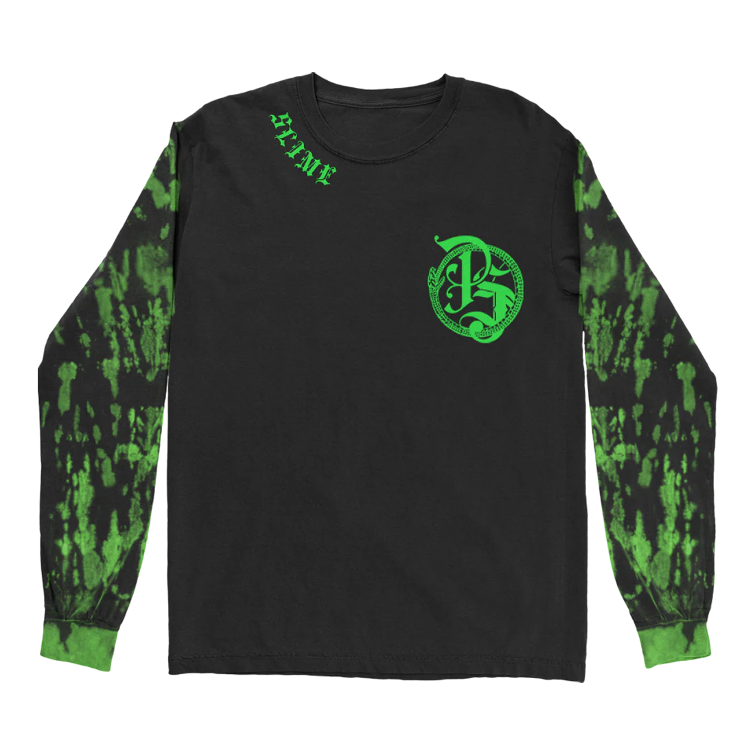 Shiesty Sleeves Black Long Sleeve T-Shirt - Image 2