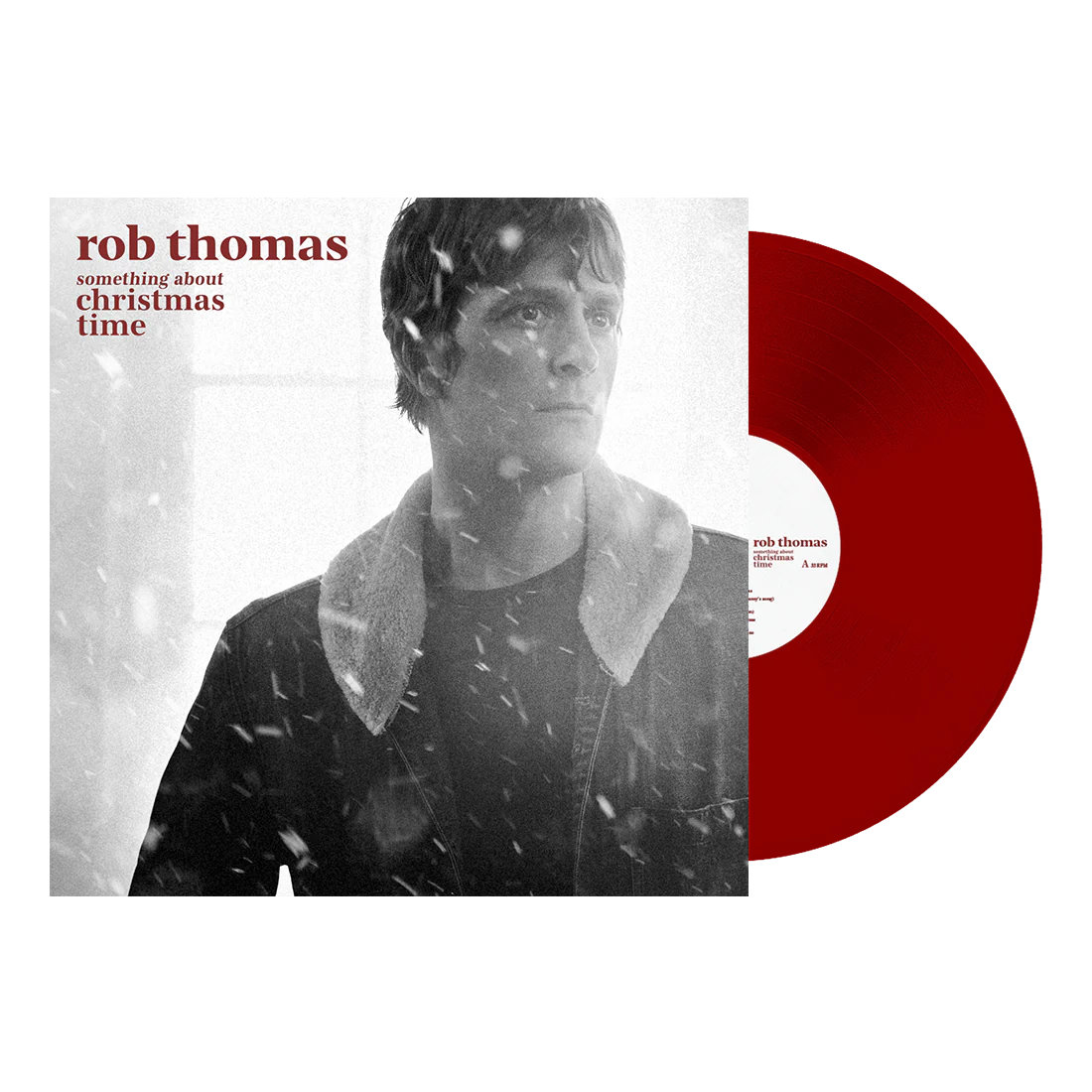 Something About Christmas Time Red Vinyl