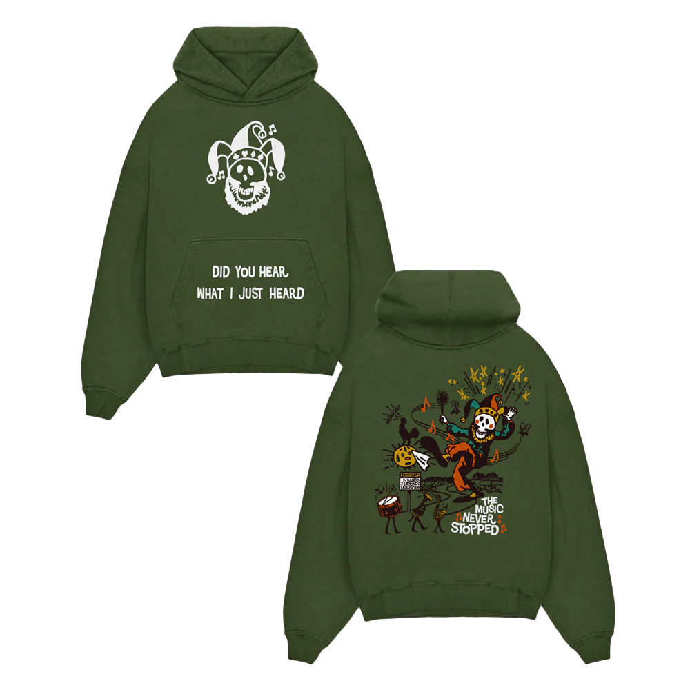 The Music Never Stopped Hoodie
