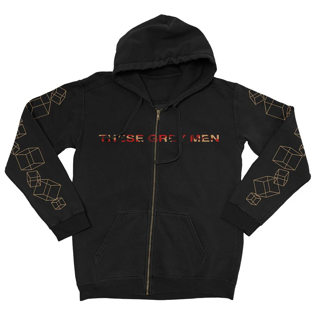 These Grey Men Zip Hoodie - Image 3